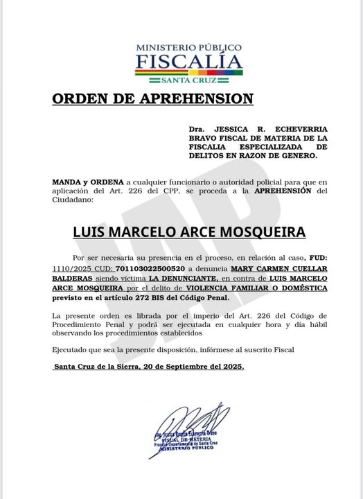 Emiten orden de aprehensión contra hijo del Presidente por presunta ...